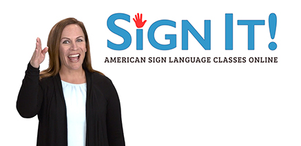 SignIt! American Sign Language Classes Online | Rachel Coleman signing