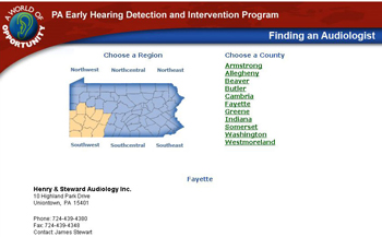 Finding an audiologist