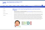 Iowa EHDI Program Website, 2016