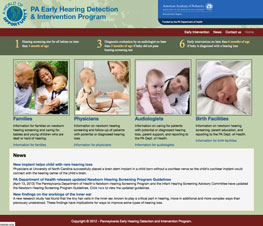 Pennsylvania EHDI program homepage