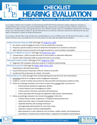 Hearing Evaluation