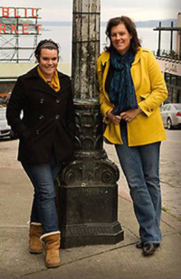 Janet DesGeorges and her daughter Sara