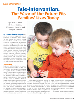 ti article cover page, two children playing
