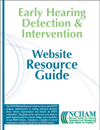 fig. 3.2a EHDI Website Resource Guide