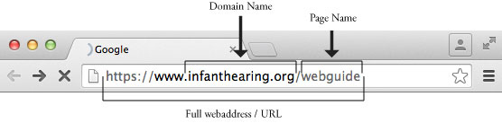 Fig 5.1a, shows the address bar with a domain name and page name